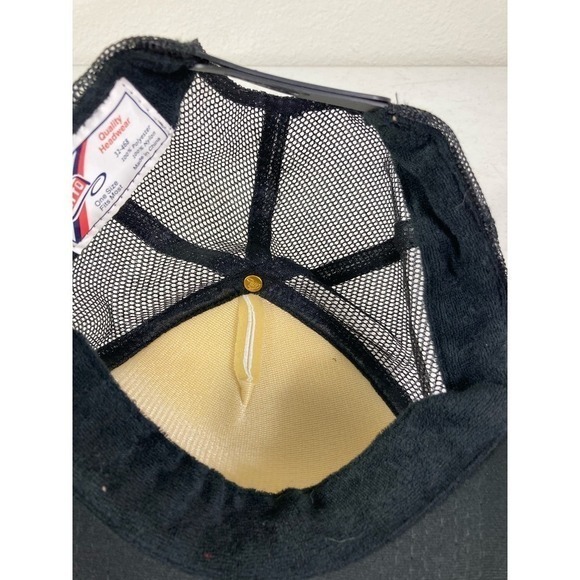 Otto‎ USBlanks Hat Cap OSFM Made in USA Vintage 90s Unisex Adult Nylon Mesh - Picture 9 of 9